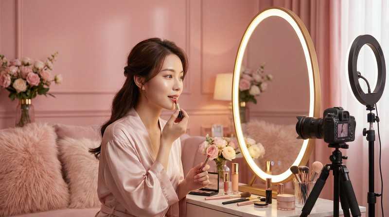 17c一起草美妆视频教程